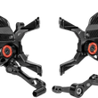 Load image into Gallery viewer, Gilles Tooling MUE2 Rearset - Black - BMW - Main Product View
