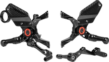 Load image into Gallery viewer, Gilles Tooling MUE2 Rearset - Black - BMW - Main Product View