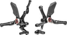 Load image into Gallery viewer, Gilles Tooling MUE2 Rearset - Black - Ducati - Main Product View