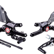 Load image into Gallery viewer, Gilles Tooling MUE2 Rearset - Black - Honda - Main Product View