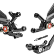 Load image into Gallery viewer, Gilles Tooling MUE2 Rearset - Black - MUE2-H02-B fits Honda - Main Product View