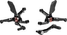 Load image into Gallery viewer, Gilles Tooling MUE2 Rearset - Black - Triumph - Main Product View