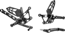 Load image into Gallery viewer, Gilles Tooling MUE2 Rearset - Black - Yamaha - Main Product View