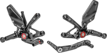 Load image into Gallery viewer, Gilles Tooling MUE2 Rearset - Black - Yamaha - Main Product View