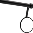 Load image into Gallery viewer, Gilles Tooling Mirror - MOON - Side View - Round - Black - Right/Left - Each - Side View