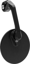 Load image into Gallery viewer, Gilles Tooling Mirror - MOON - Side View - Round - Black - Right/Left - Each - Main Product View