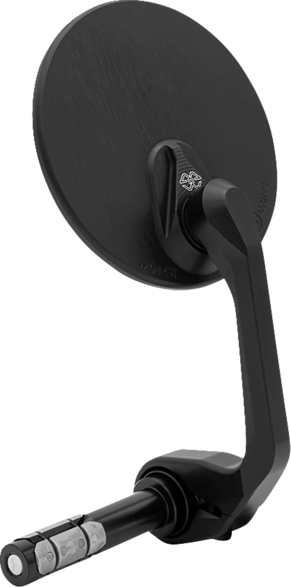 Gilles Tooling Mirror - MOON - Side View - Round - Black - Right/Left - Each - Additional View 5
