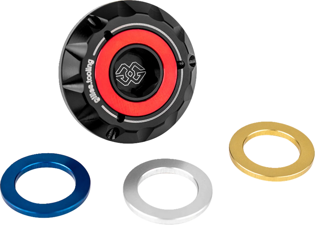 Gilles Tooling Oil Filler Cap - Black - M24 x 2.0 - OFC-24-20 fits BMW - Main Product View