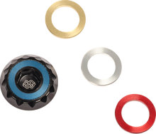 Load image into Gallery viewer, Gilles Tooling Oil Filler Cap - Black - M24 x 2.0 - OFC-24-20 fits BMW - Installation View
