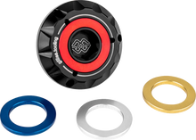 Load image into Gallery viewer, Gilles Tooling Oil Filler Plug - Black - M20 x 1.5 - Aprilia/Honda/Suzuki OFC-20-15-B - Main Product View