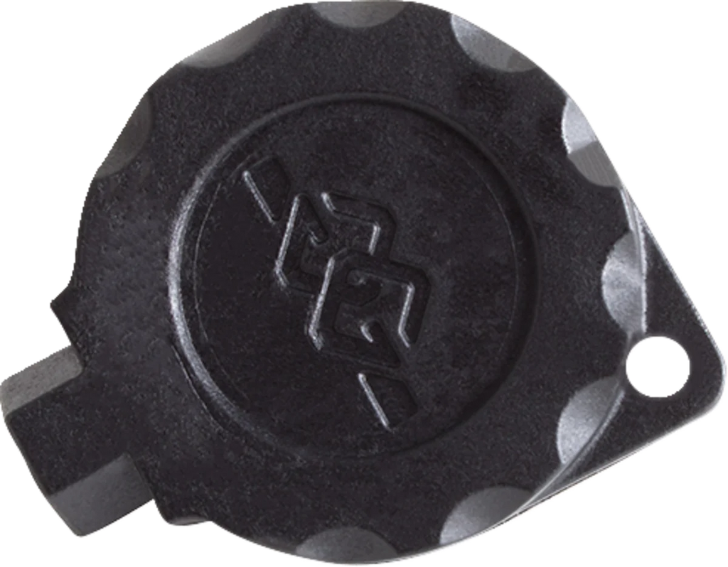 Gilles Tooling Oil Filler Plug - Black - M20 x 1.5 - Aprilia/Honda/Suzuki OFC-20-15-B - Side View