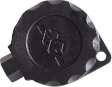 Load image into Gallery viewer, Gilles Tooling Oil Filler Plug - Black - M20 x 1.5 - Aprilia/Honda/Suzuki OFC-20-15-B - Side View