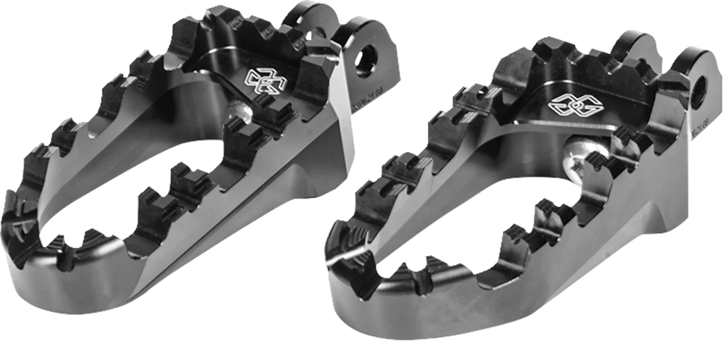Gilles Tooling Pro-X Enduro Footpegs - Black - Pan America