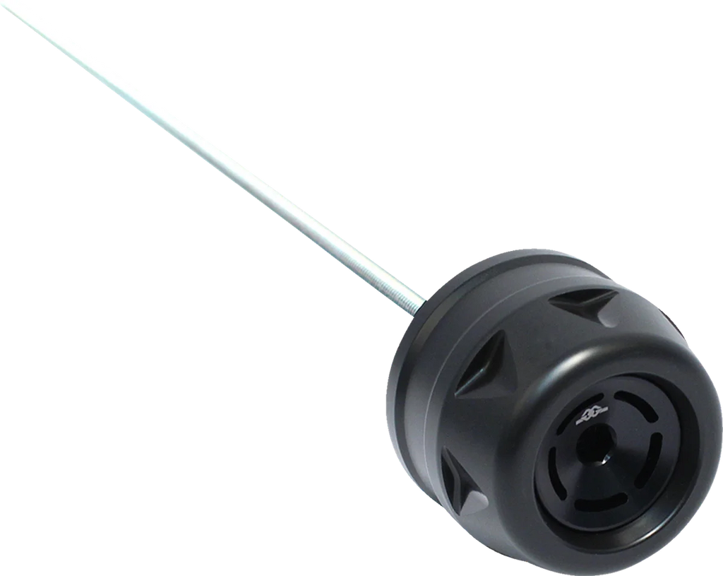 Gilles Tooling Rear Axle Protector - Black - Yamaha - Main Product View