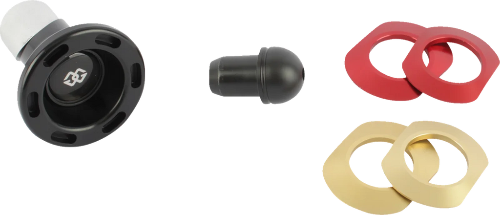 Gilles Tooling Rear Axle Protector - Black - Yamaha - Main Product View