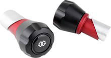 Load image into Gallery viewer, Gilles Tooling Rear Axle Protector - Black/Red - Aprilia - Main Product View