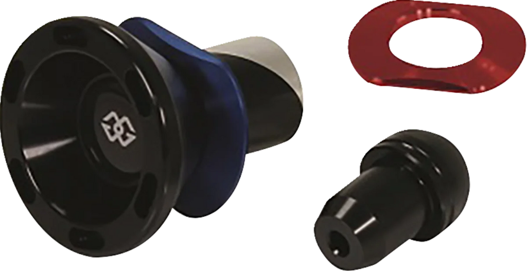 Gilles Tooling Rear Axle Protector - Black/Red - BMW - Main Product View