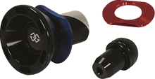 Load image into Gallery viewer, Gilles Tooling Rear Axle Protector - Black/Red - BMW - Main Product View