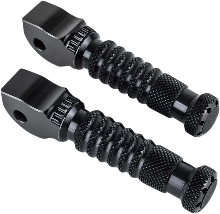 Gilles Tooling Sport Footpegs - Passenger - Black