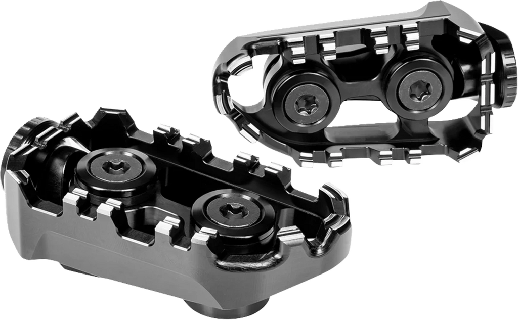 Gilles Tooling Tech-X Enduro Footpeg - Driver - Black