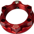 Load image into Gallery viewer, Gilles Tooling Top Yoke Nut - ACMA - Blue ACMA-28-10-BL - Side View