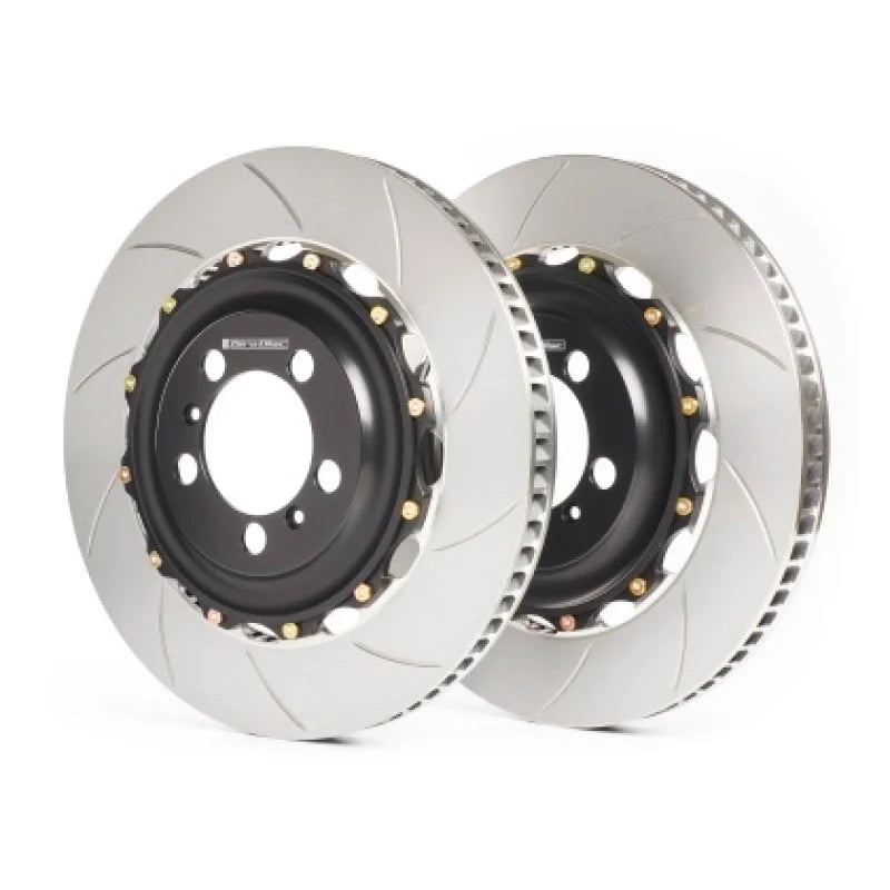 GiroDisc 2022+ Lotus Emira 350mm Slotted Rear Rotors