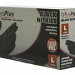 Load image into Gallery viewer, Gloveworks Black Nitrile Gloves GWBN 46100 - Side View