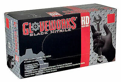 Gloveworks Blue Nitrile Gloves INPF46100