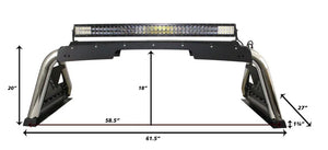 Go Bar Complete Kit w/Sport Bar + Retractable Light Mnt fits 2015-2021 Chevrolet Colorado / Chevy Colorado / 2015-2021 GMC...