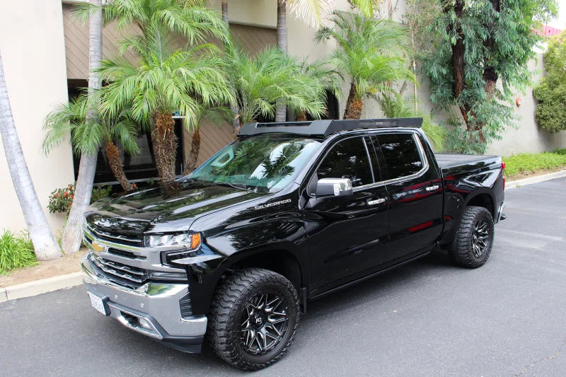 Go Ceros Low Profile Roof Rack Tex. Blk fits 2019-2026 Chevrolet Silverado 1500 / Chevrolet / GMC Silverado / 2019-2026 GM...