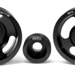 Load image into Gallery viewer, GFB 04-10 WRX/STI 3 Piece Under-Drive Pulley Kit w/ Belts (Crank Alternator &amp; Power Steering) - Side View