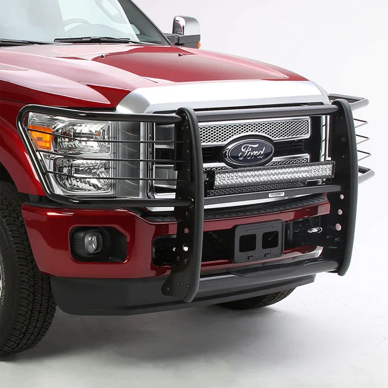 Go Rhino 00-04 Ford Excursion 3000 Series StepGuard - Black (Center Grille Guard Only) - Additional View 6
