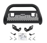 Go Rhino RC2 LR 2 Lights Complete Kit w/Front Guard + Brkts 55612T fits 2002-2005 Dodge Ram 1500 / Ram 2500 / Ram 3500