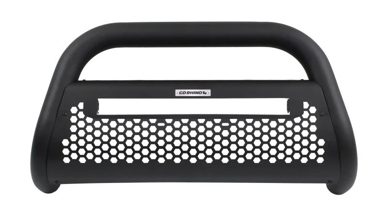 Go Rhino 02-05 Dodge Ram 1500/2500/3500 RC2 LR 20in Light Mnt Complete Kit w/Front Guard + Brkts - Side View