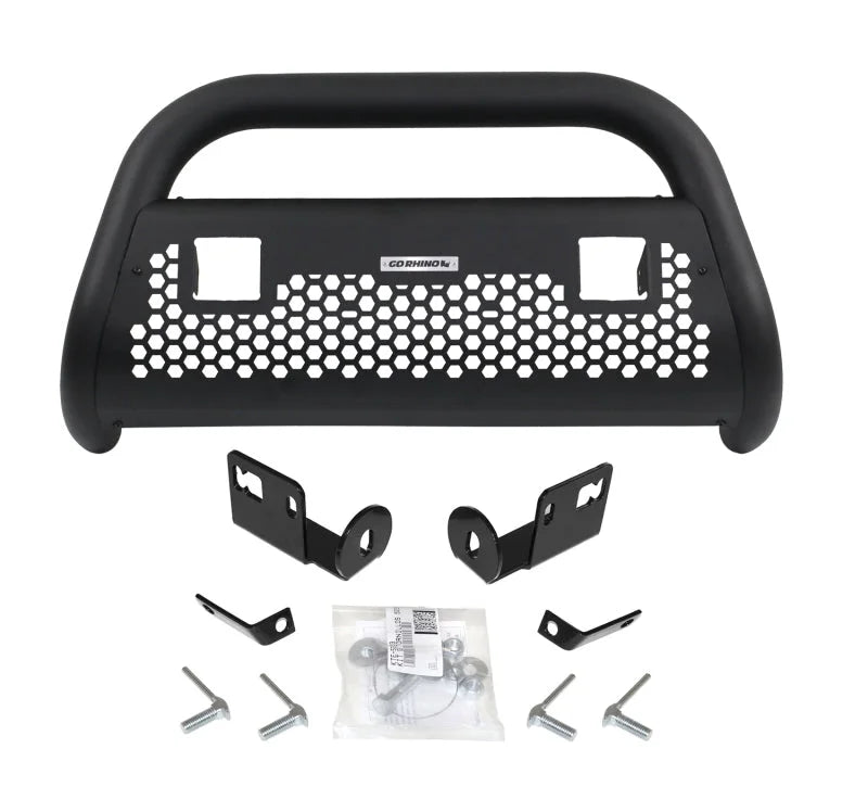 Go Rhino 03-06 Chevy 2500HD RC2 LR 2 Lights Complete Kit w/Front Guard + Brkts - Main Product View