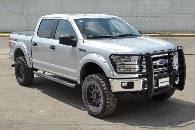 Go Rhino 04-04 Ford F-150 3000 Series StepGuard - Black (Center Grille Guard Only) - Side View