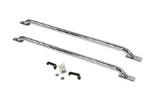 Load image into Gallery viewer, Go Rhino 07-13 Chevrolet Silverado Stake Pocket Bed Rails - Chrome - Back View