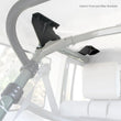 Load image into Gallery viewer, Go Rhino 07-17 Jeep Wrangler 4dr Mouinting Kit for SRM Rack - Back View