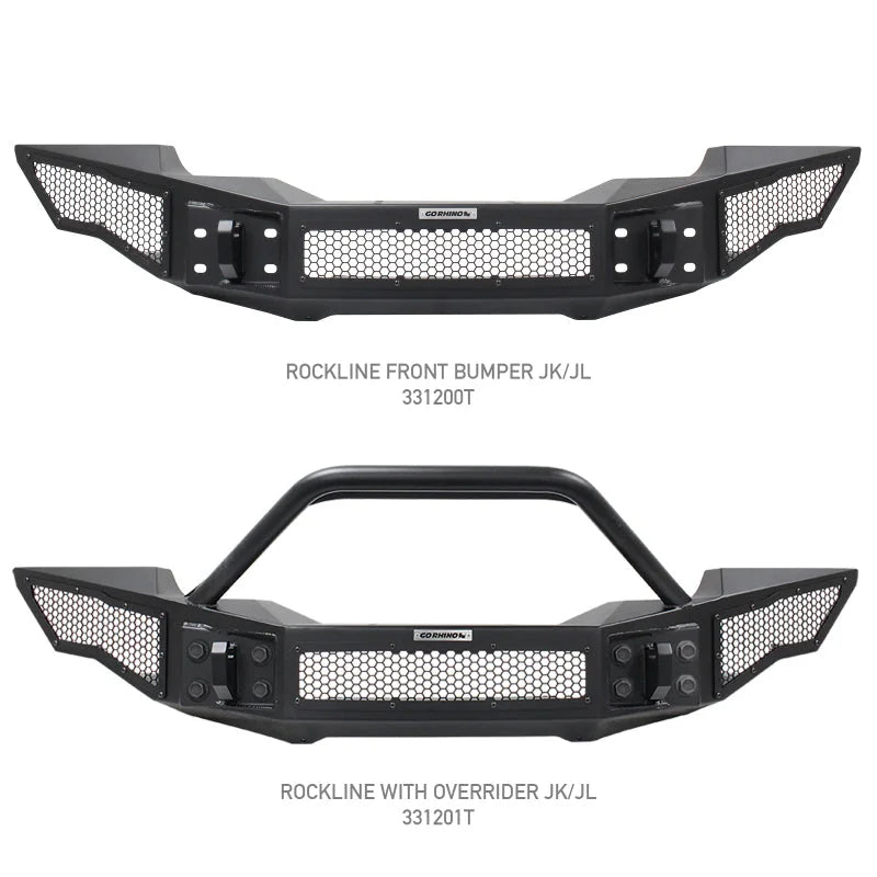 Go Rhino 07-20 Jeep Wrangler JL/JLU/JK/JKU/Gladiator JT Rockline Full Width Bumper - Additional View 9