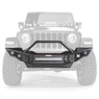 Load image into Gallery viewer, Go Rhino 07-20 Jeep Wrangler JL/JLU/JK/JKU/Gladiator JT Rockline Full Width Bumper w/ Overrider - Main Product View