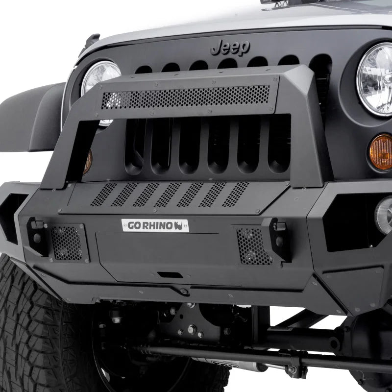 Go Rhino 07-20 Jeep Wrangler JL/JLU/JK/JKU/Gladiator JT Trailline 10 Light Mount Bar - Additional View 5