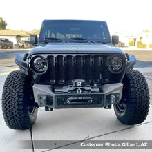 Load image into Gallery viewer, Go Rhino 07-20 Jeep Wrangler JL/JLU/JK/JKU/Gladiator JT Rockline Front Stubby Bumper - Back View