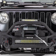 Load image into Gallery viewer, Go Rhino 07-20 Jeep Wrangler JL/JLU/JK/JKU/Gladiator JT Rockline Front Stubby Bumper w/ Overrider - Back View