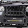 Load image into Gallery viewer, Go Rhino 07-20 Jeep Wrangler JL/JLU/JK/JKU/Gladiator JT Rockline Front Stubby Bumper w/ Overrider - Installation View