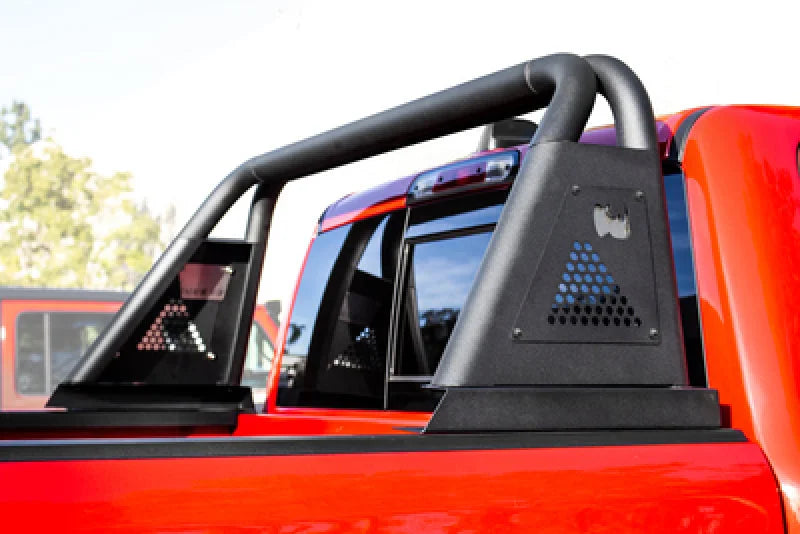 Go Rhino 07-20 Toyota Tundra Sport Bar 3.0 (Full Size) - Tex Blk - Side View
