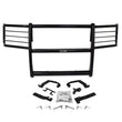 Load image into Gallery viewer, Go Rhino 08-10 Ford F-250/350 Super Duty 3000 Series StepGuard Center Grille + Brush Guards - Blk - Side View
