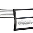 Load image into Gallery viewer, Go Rhino 08-10 Ford F-250/350 Super Duty 3000 Series StepGuard Center Grille + Brush Guards - Blk - Back View