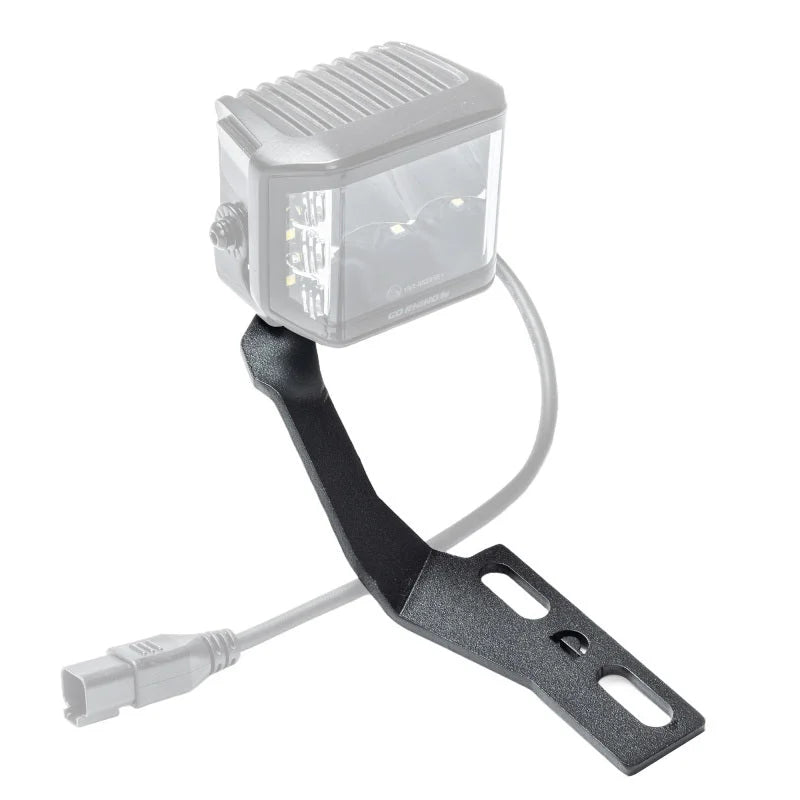 Go Rhino 10-22 Lexus GX460 XE Hood Hinge Cube Light Mount - Side View