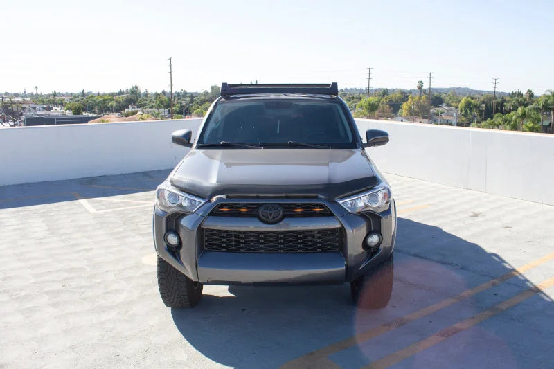 Go Rhino 10-23 Toyota 4Runner Ceros Low Profile Roof Rack - Tex. Blk - Installation View