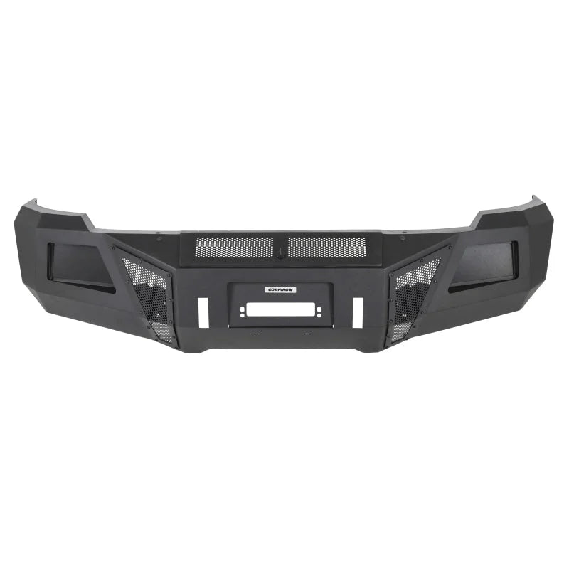 Go Rhino 11-14 Chevrolet Silverado 2500HD/3500HD BR11 Front Bumper Replacement - Tex. Black - Main Product View